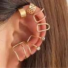 12pcs Ear Jewelry Set Non Piercing Cuff Earring Cartilage Helix Ear Clip Fashion