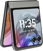 total wireless Motorola Razr 5G (2024) Locked Prepaid Smartphone, 256GB, Gray - Includes $40 Unlimited Talk, Text, & Data 30-Day Plan