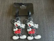 Disney Mickey Mouse Rubber Luggage Tags Set of 2 Bag Tags