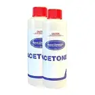 Pure Acetone 100% 250ml Twin Pack - Gel Acrylic Nail Polish Remover