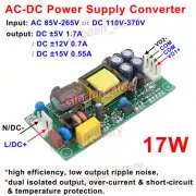 AC 110V 220V 230V to DC +/- 5V 12V 15V Dual Output AC-DC Buck step down Module