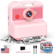 Kids Camera Instant Print, 48MP/2.5K UHD Kids Instant Print Camera, Christmas