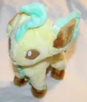 New Pokemon Leafeon 470 plush - Japan - Shopro Tomy Takara