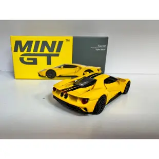 {TZ玩車庫}MGT-#613 Ford GT Triple 黃色 左駕