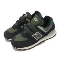 在飛比找ETMall東森購物網優惠-New Balance 童鞋 574 寬楦 中童 小朋友 黑