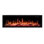 Bonaire 72" Linear Electric Fireplace