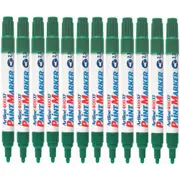 Artline 400 XF Paint Marker Bullet 2.3mm Green Box 12