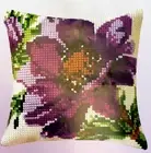Needlepoint tapestry painted cushion kit 01.134 - Flower (18"x18") GobelinL