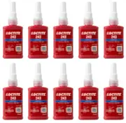 1 Set 10x Bottles Loctite Threadlocker 243 50ml - Free Shipping