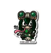 My Hero Academia Frog (Tsuyu Aso) B-SIDE LABEL 1st Edition Sticker Japan Limited