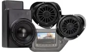 MB Quart Stage 3 Turned Audio System Kit for Ride Command for 2021 Polaris