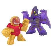 2pc Heroes of Goo Jit Zu Galaxy Attack Action Figures Kids Fun Game/Toy 4y+