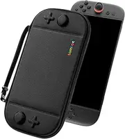 tomtoc Slim Carrying Case for Nintendo Switch 2 Model 2025, Odorless Felt Protective Hard Shell with 12 Game Card Slots, Portable Travel Storage Case with Original Patent and Military Grade Protection