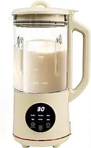 Soybean Milk Maker, Home Multifunctional Wall Breaker Bean, 1.2l Large Capacity Wall Breaker Can Be Used by 3-4 People 24 Hours Reservation Time One Key Automatic Cleaning Suitable for Home Kitchen