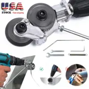 US Electric Drill Shears Plate Cutter Attachment Metal Sheet Cutter Nibbler Saw