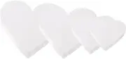 KALLORY 4pcs Reusable Foams Cake Models for DIY Decorative Fake Cakes Wedding Accessory