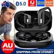 Sweatproof Wireless Bluetooth Earphones Headphones Sport Gym Earbuds with Mic