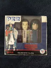 Stranger Things: 2-Pack Eleven and Mike PEZ New in Unopened Box- Free Shipping-!