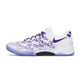 【NIKE 耐吉】Nike Kobe 8 Protro Court Purple 白紫 男鞋 休閒鞋 FQ3549-100