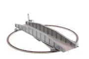 TURNTABLE MANUAL 250mm OO/HO scale Plastic Trackside Model DAPOL C001
