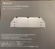 Snow Peak Table Top Architect Wind Screen Japan Free Ship