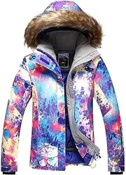 [Bciopll] Women's Snow Suit Outdoor Sports Wear Snowboarding Sets Skiing Jacket and Snow Pant