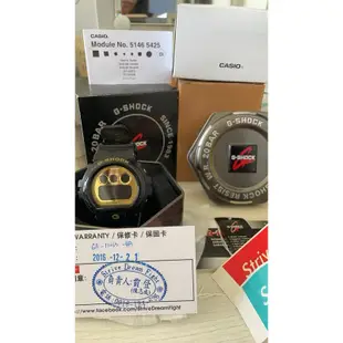 【粉紅胡椒愛好者】CASIO G-SHOCK 黑色三眼電子錶 型號GA-110CS-4A金色錶面鐵盒保證書齊全