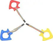 Yardwe 3Pcs Lightweight Walking Rope for Preschool Outdoor Safety Leash with Handles for Kindergarten and Group Walks Ensures Safe and Organized Walking