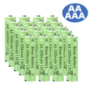 AA AAA Rechargeable Batteries 4Solt AA AAA Battery Charger LED Light Battery lot