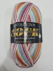 KFI Indulgence Organic Merino Wool Blend Sock Yarn #107 100g 420 Metres