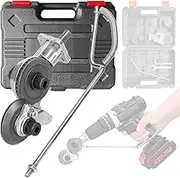 Electric Drill Metal Plate Auxiliary Cutter 0.8mm Metal Iron Tin Plate Quick Cutting Tool Labor-Saving Electric Drill Cutter Accessory Retrofit Shears Multicolor