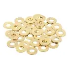 38Pcs Brass Flat Washer, M5 5 x 12 x 0.8mm Fenders Washers Assortment