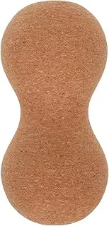 Beavorty Cork Wood Double Peanut Massage Ball Portable Trigger Point Roller for Muscle Therapy for Fitness Yoga