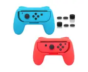 Grips for Nintendo Switch Joy-Con, Wear-resistant Handle Kit for Switch Joy Cons Controller, 2 Pack Blue