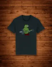 Tshirt Unisex Pepe The Frog Getting Ripped Lifting Gym Meme T-shirt Unique Desig