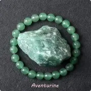 Aventurine Stone Bracelet Natural Gemstone Bracelet Adjustable Bracelet