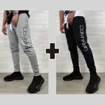 【NEW START精品服飾-員林】現貨免運 CALVIN KLEIN CK 薄款 棉褲 兩件組 縮口褲 長褲 縮口棉褲