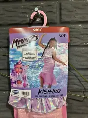 Jazwares Mermaze Mermaid2 Kishiko Girls Pink Costume NWT Medium 7 8