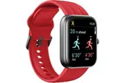 Ryze Evo Smart Watch With Alexa Red + Blue