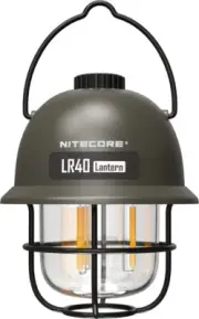 New Nitecore LR40 Camping Lantern Green LR40-ARMY GREEN