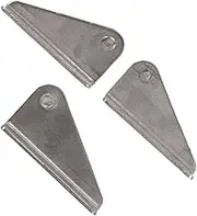 OKUMEYR 3pcs Commercial Freezer Door Hinges Replacement Kit for Chest Refrigerators Hinge for Smooth Operation and Enhanced Safety in Ice Storage