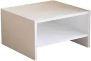 Office Cabinet Silent Slide Small Desktop Printer Drawer Home Placement File Cabinets(White)