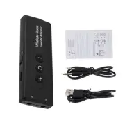 Bluetooth 5.0 Transmitter Receiver 3-In-1, 3.5mm Audio Adapter for PC6008