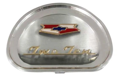 NEW Steering Wheel Center Cap Emblem / For 1957 Chevy 210 Two Ten Horn Button