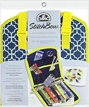 DMC StitchBow Mini Needlework Travel Bag-20.5"X9" Open