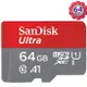 SanDisk 64GB 64G microSDXC【ultra 140MB/s】Ultra microSD micro SD SDXC UHS-I UHS Class 10 C10 手機記憶卡