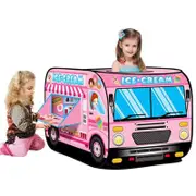 Nevenka Kids Pop Up Play Tent Foldable for Indoor and Outdoor-IceCream Truck
