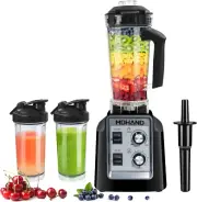 1400W High-Speed Blender- Crush Ice in 5 Sec, Self-Cleaning, Bpa-Free Jar + 2 To