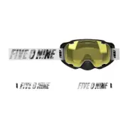 509 Aviator 2.0 XL Magnetic Snow Goggle - Whiteout (Yellow Tint (Polarized))