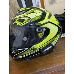 SHOEI X-14安全帽 二手 可交流半罩 4/3